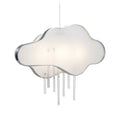 **Suspension Luminaire en Forme de Nuage avec Diffuseur Opale**